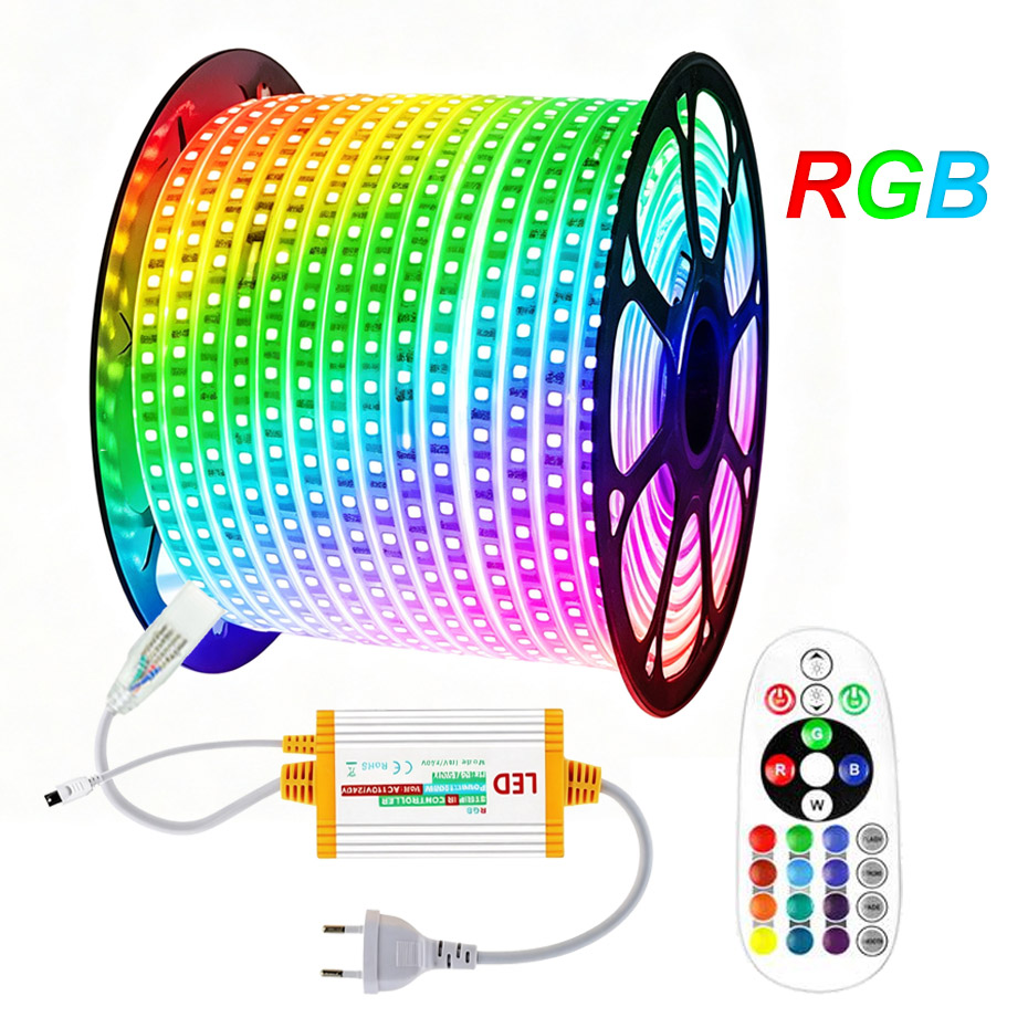 Светодиодная лента RGB 220В, 5 – обзор и цена Outdoor Power Strip Weatherproof